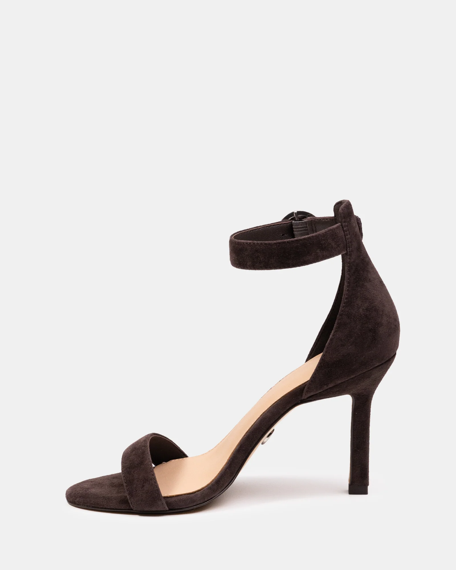 Zeze Ebony Suede Leather Stiletto Heel - Image 6