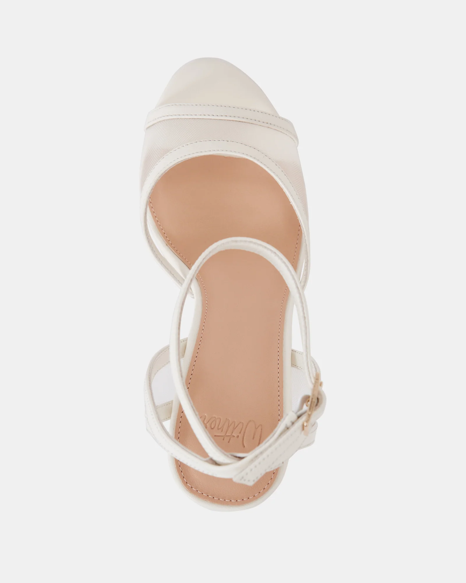 Zoella Off White Leather Stiletto Heel - Image 5