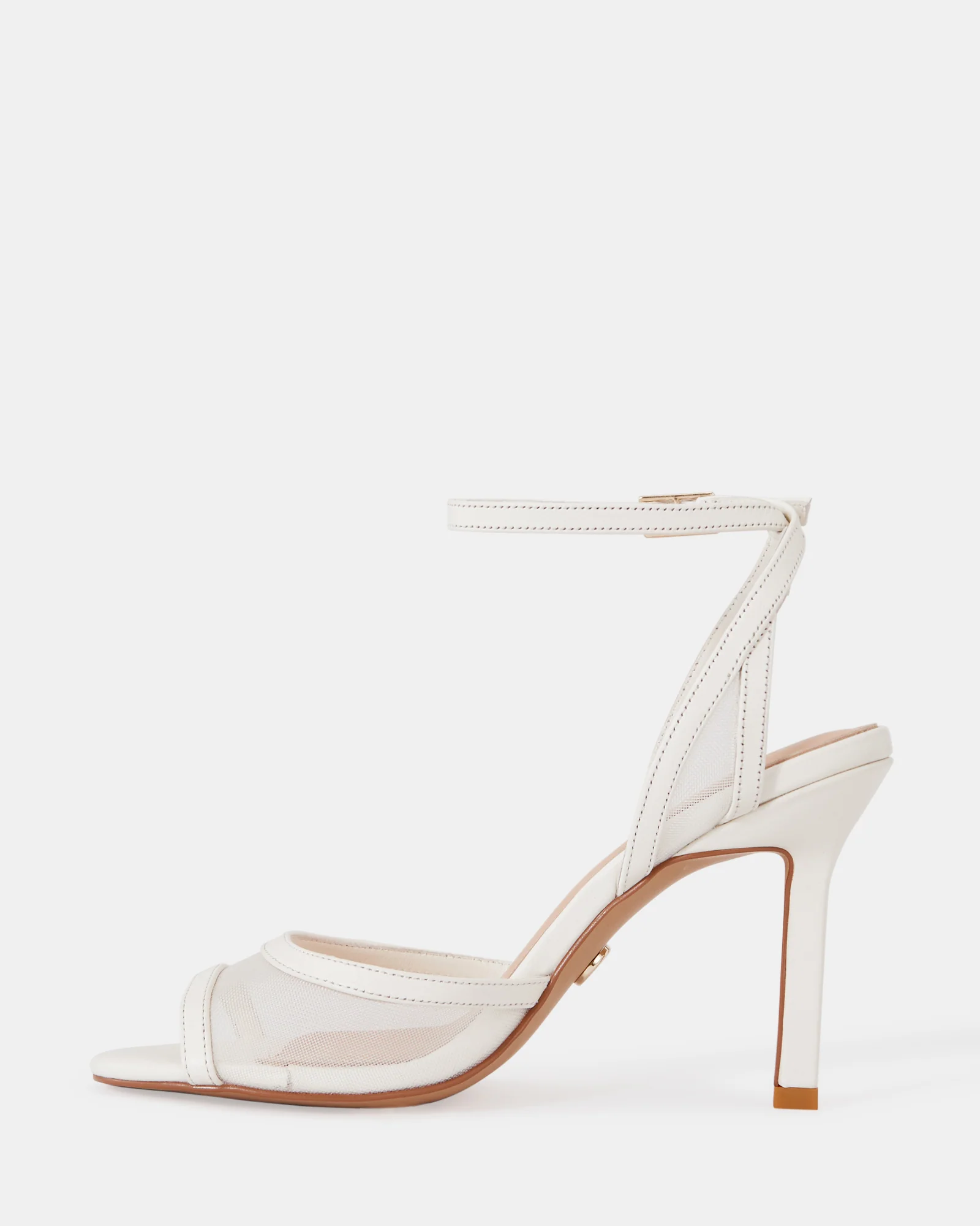 Zoella Off White Leather Stiletto Heel - Image 6